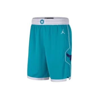 NBA Charlotte Hornets Charlotte Hornets Jordan Icon Swingman Basketball Shorts Men's Lake Blue