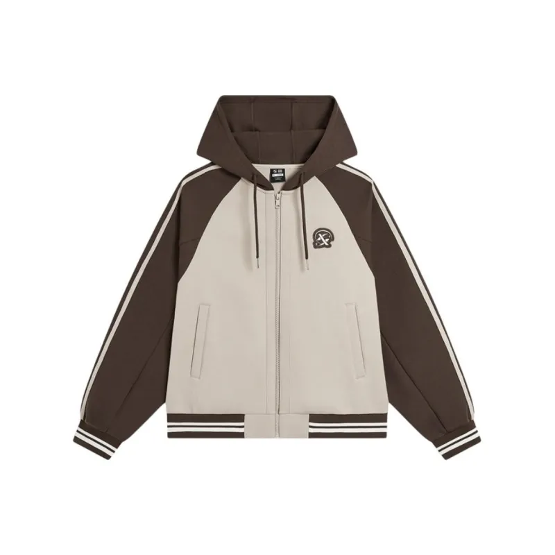 XTEP Sweatshirt Women's Latte Brown-0