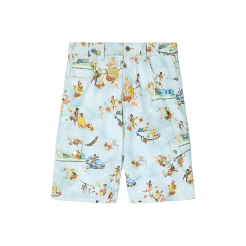 OFF WHITE Fresco print Shorts-0