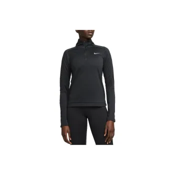 Nike Dri FIT Pacer Hz 'Black/Reflective Silver' Top