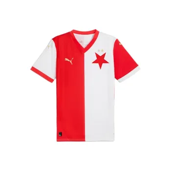 PUMA SK Slavia SS24 Home Jersey Men Soccer Jerseys Men's Red