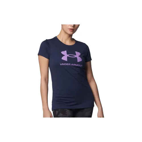 Under Armour T Shirt Women's Marine Blue