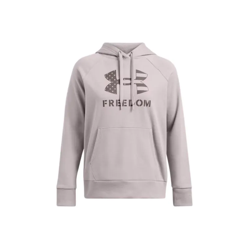 Under Armour RivalFreedom Sweatshirt Women's Lyle Gray-0