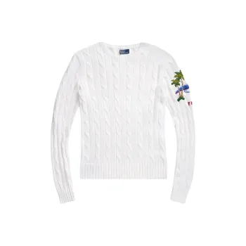 Polo Ralph Lauren SS24 Knitwear Women's White