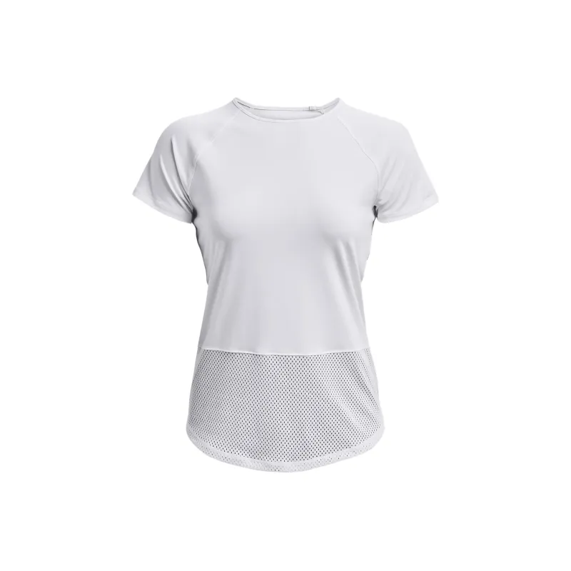 Under Armour BreatheBreathelu Raglan Sleeve T Shirt Women's White-0