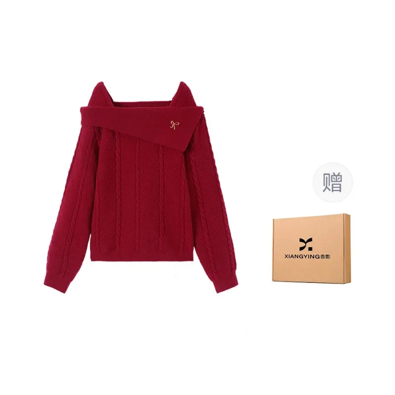 XIANGYING Sweaters Women's-2