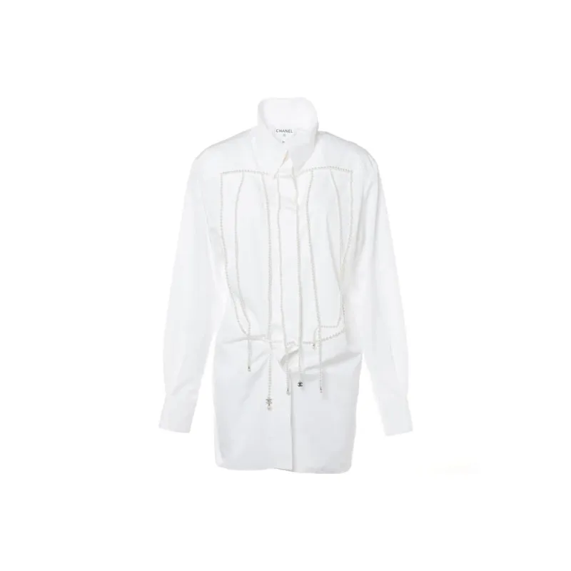 CHANEL Shirts Women's White-0