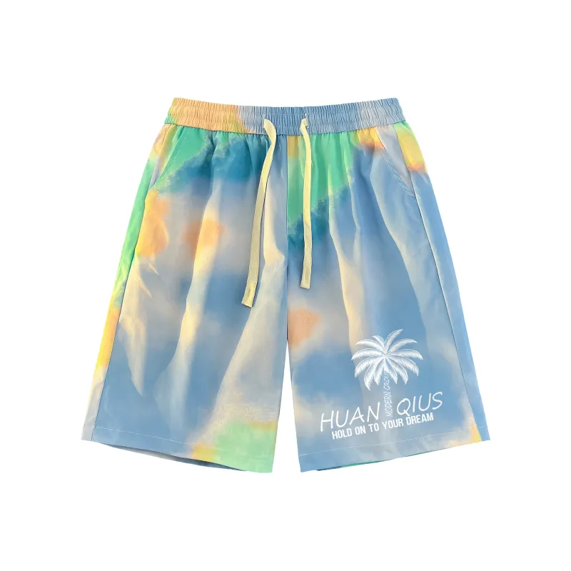 HUANQIU Casual Shorts Unisex-10