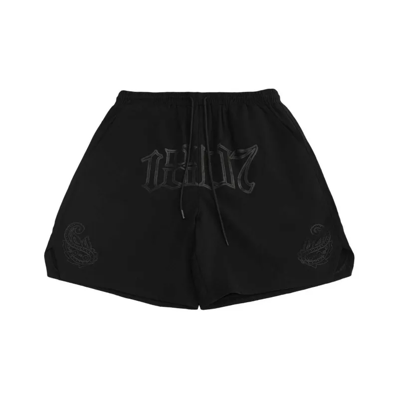 1807 Casual Shorts Unisex Black-0