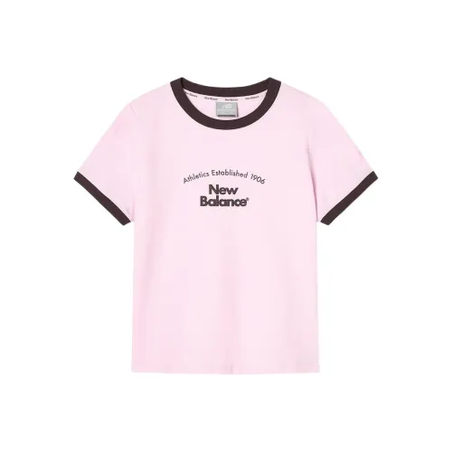 New Balance SLIM FIT1906 T Shirt Women's 25 Pink