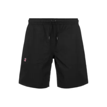 K WAY Casual Shorts Men's Black