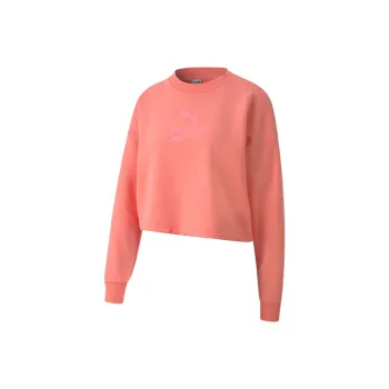 PUMA Benz Series Sweatshirts Women's Salmon Red