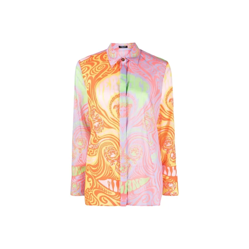 VERSACE Shirts Women's Pink-0