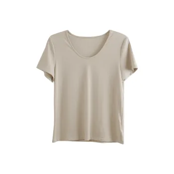 Olrain T-Shirts Women's Vanilla