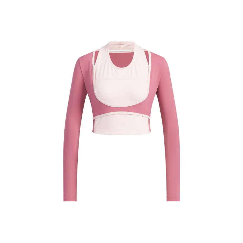 Adidas T-Shirt Women's Sandy Brown Pink-0