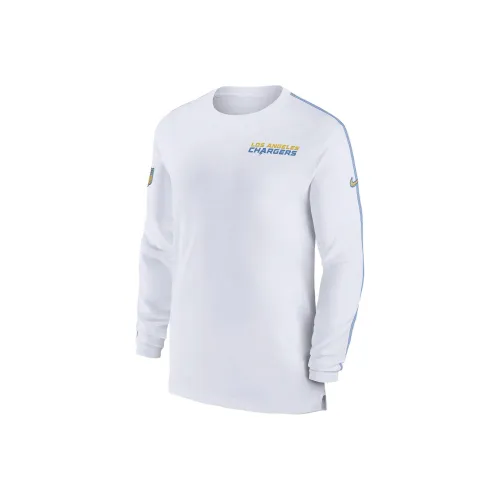 Nike Los Angeles Chargers Sideline Coach Men's Nike Dri FIT Nfl Long Sleeve Top