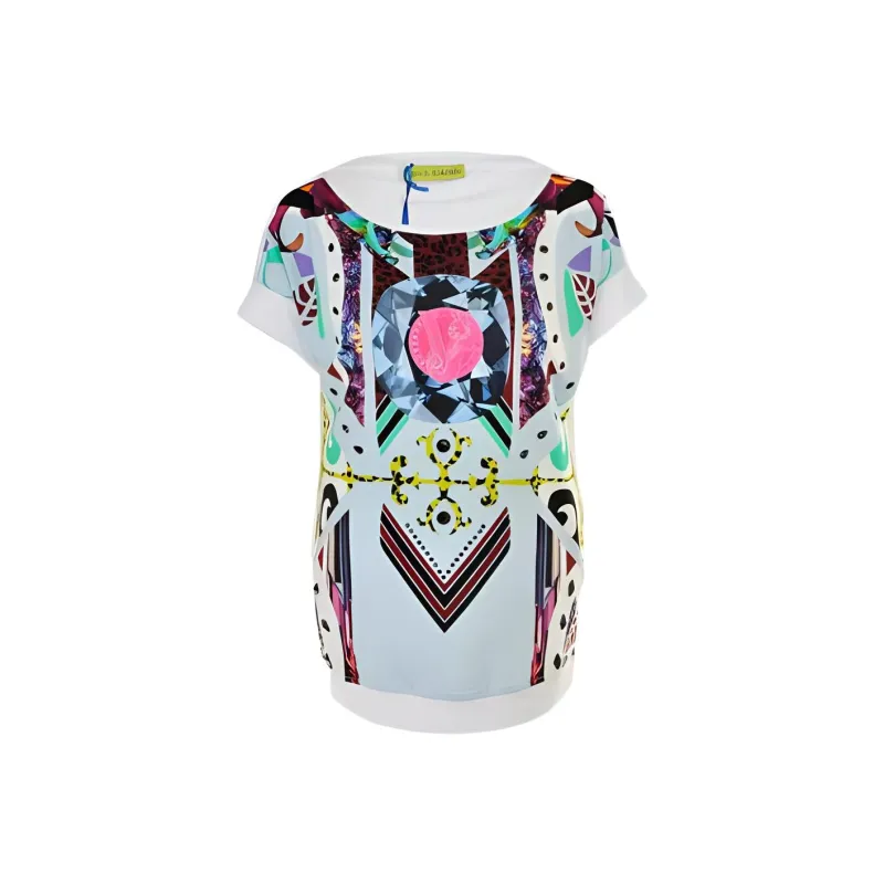 VERSACE JEANS T Shirts Women's White-0