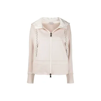 Moncler Sweatshirts Women's Beige Pink