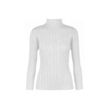 PLEATS PLEASE ISSEY MIYAKE Shirt Women's Light Gray