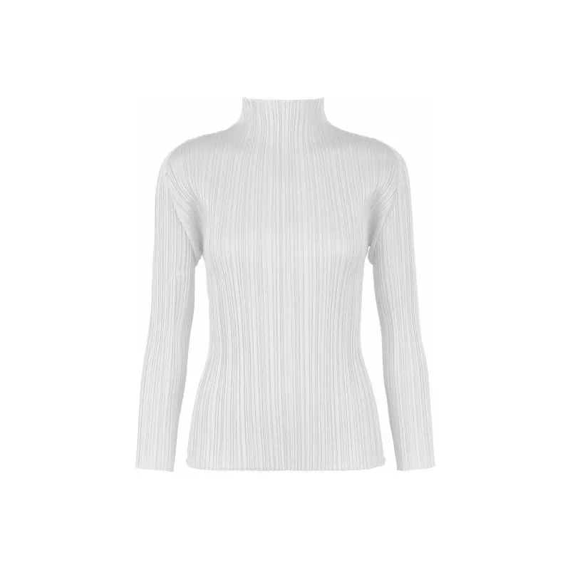 PLEATS PLEASE ISSEY MIYAKE Shirt Women's Light Gray-0