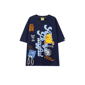 B.Duck T Shirt Women's Navy Blue