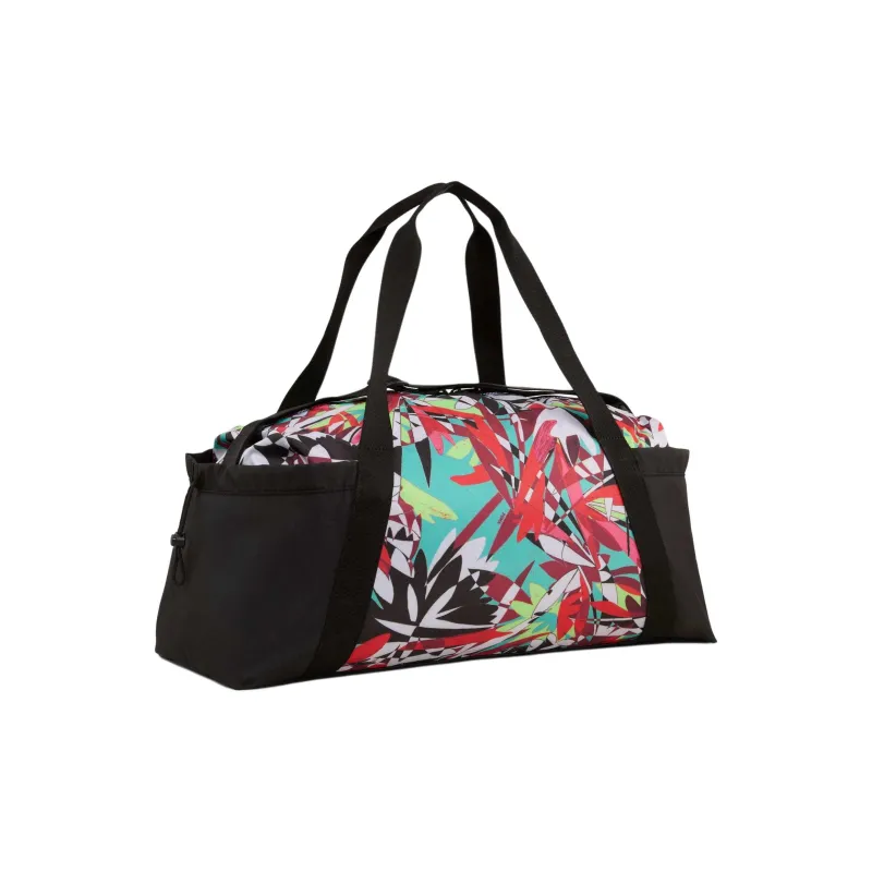 PUMA Polyester Travel Bag 24L Women's Black & Red & Green-1