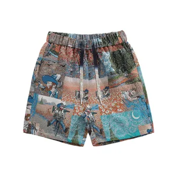 UNIWOLF Casual Shorts Men's Van Dyke Brown