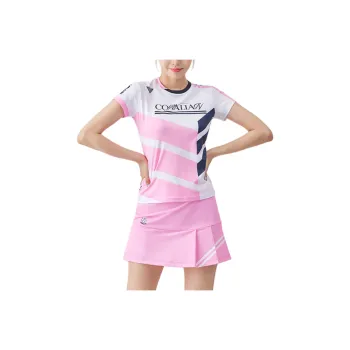 CORALIAN T Shirt Women's White/Pink/Marine Blue