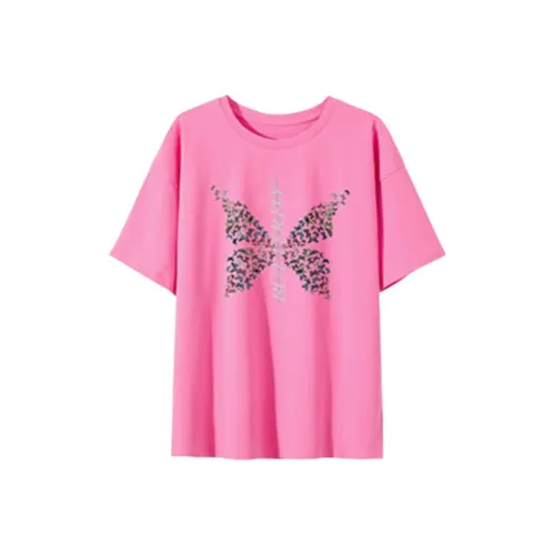 FAIRWHALE T-Shirts Women's Grapefruit Red