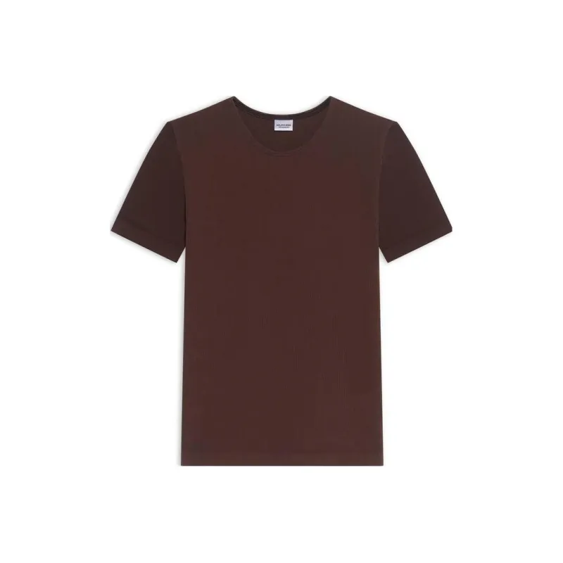 Balenciaga T-Shirts Women's Dark Brown-0