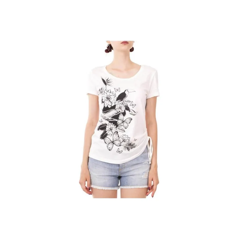 EMPORIO ARMANI EA7 SS23 T Shirt Women's White-0