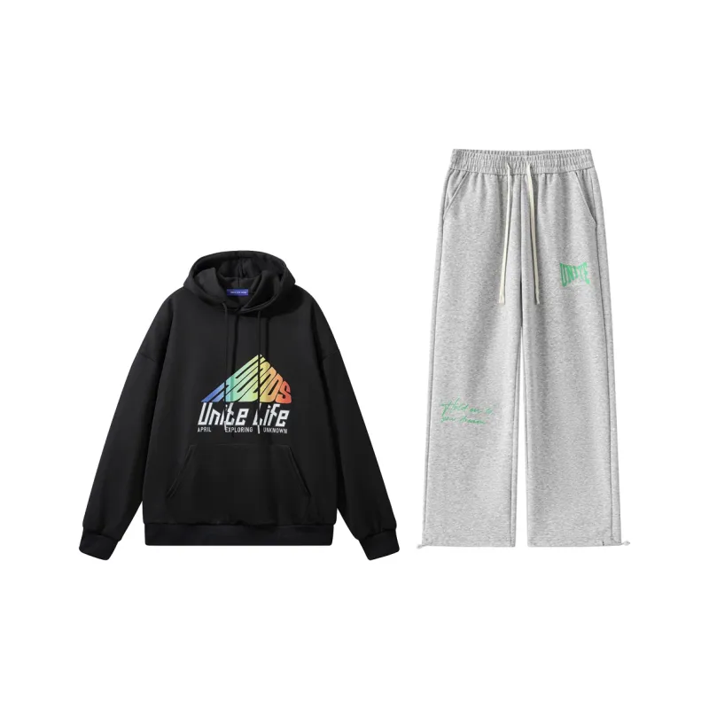 Unite Life HOODS Casual Sportswear Unisex-2