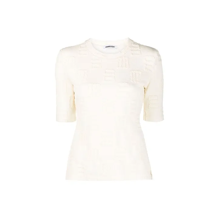 AMBUSH FW21 Slim Fit Knitwear Women's White-0