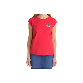 EMPORIO ARMANI SS23 T Shirt Women's Red