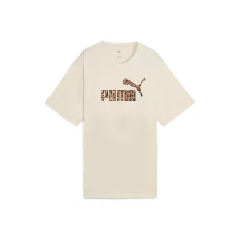 PUMA ESS Drop Shoulder Sleeve T Shirt Women's Ecru