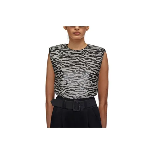 Self-portrait T-Shirts Women's Zebra Print