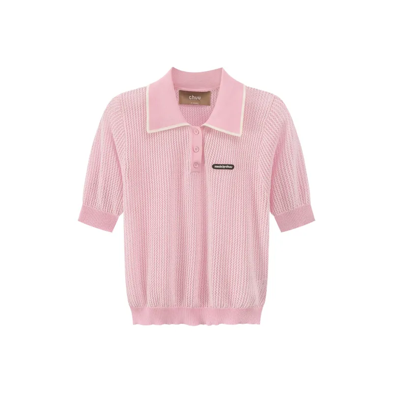 CHUU Knitwear Women's Pink Purple-0