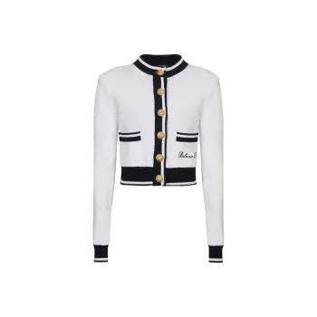 BALMAIN Signature Knit Cardigan