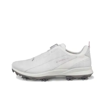 Ecco GOLF BIOM TOUR BOA Abrasion Resistant Low Top Golf Shoes Women's White