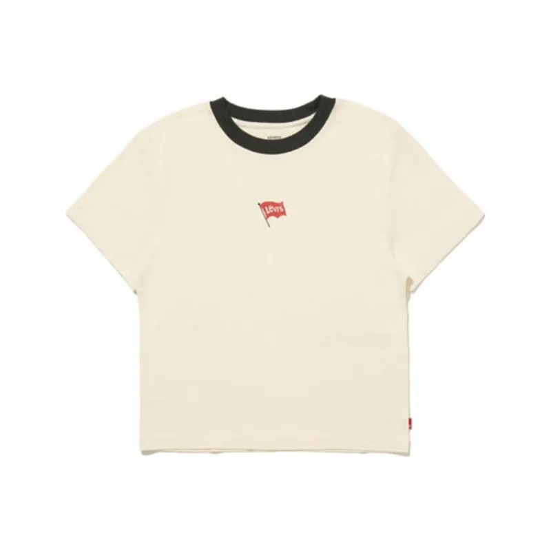 Levis T-Shirts Women's White-0