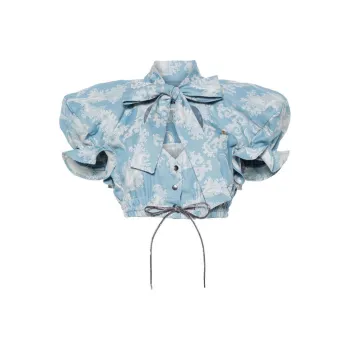 Vivienne Westwood Cropped Football Heart Top