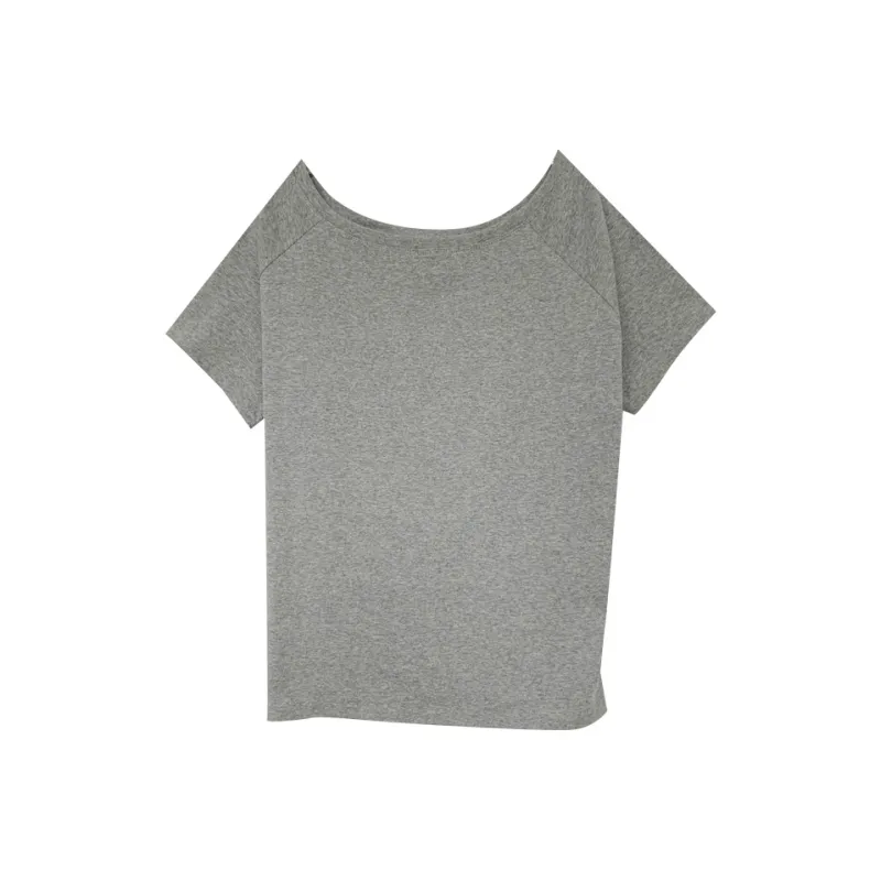 ZAZN Regular T Shirt Women's Heather Gray-0
