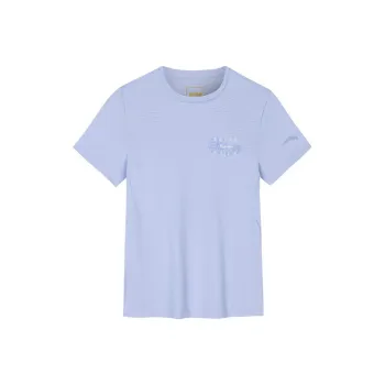 Anta Variety Training Collection T-Shirt Women's Light Fragrant Purple