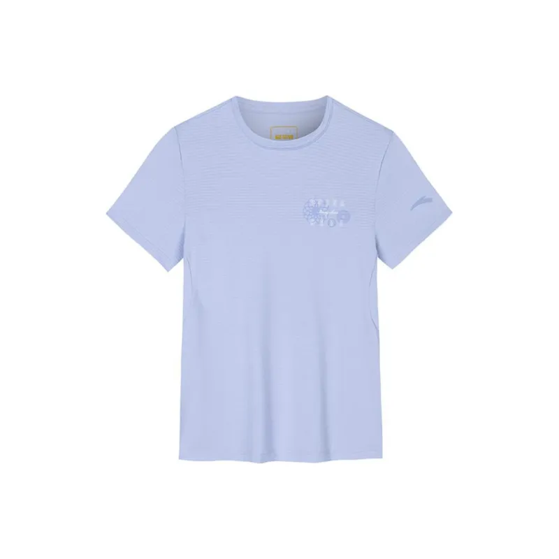 Anta Variety Training Collection T Shirt Women's Light Fragrant Purple-0