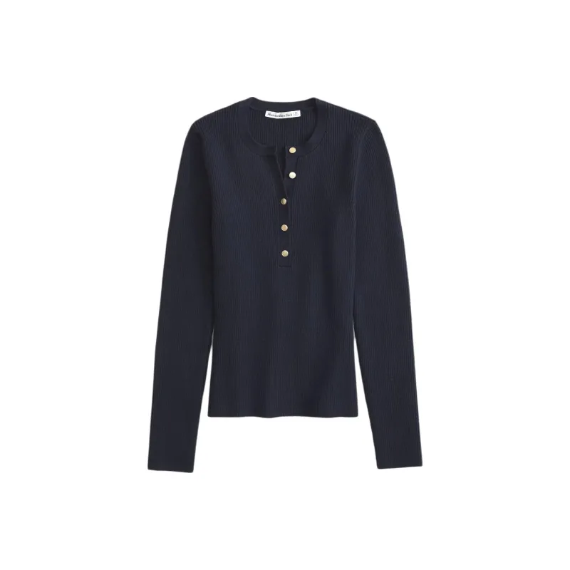 Abercrombie＆Fitch Sweaters Women's Dark Indigo-0