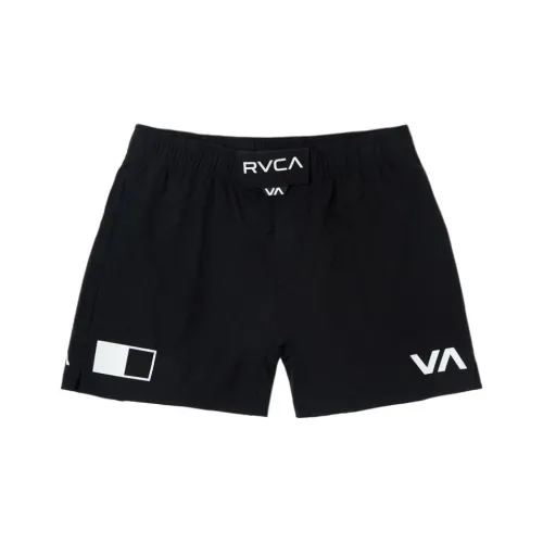 RVCA 블랙 남성 캐주얼 반바지
