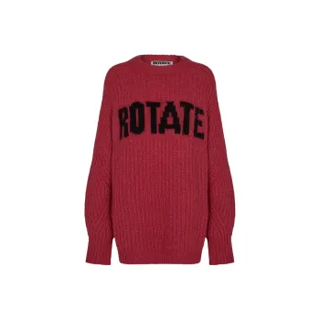 Rotate Sweaters Women's Red