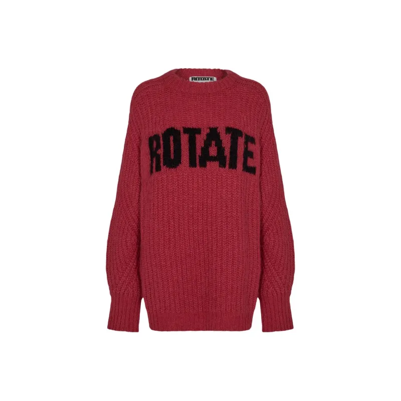 Rotate Sweaters Women's Red-0