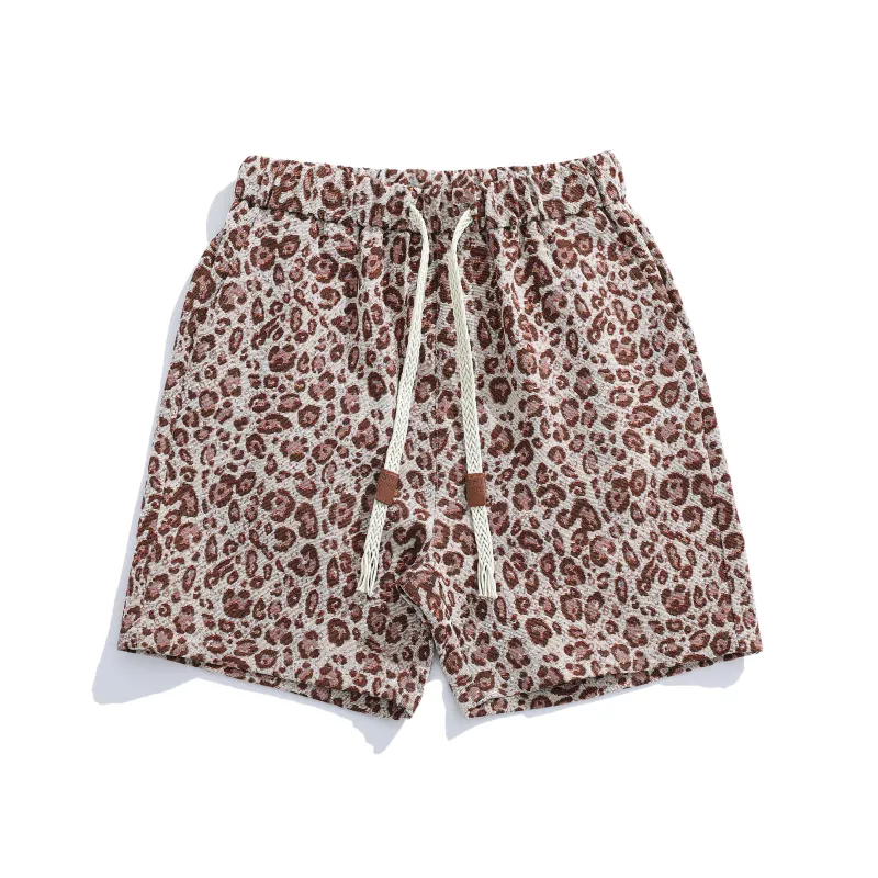 T IRA Casual Shorts Unisex Nice Brown-0