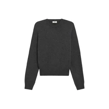 CELINE FW21 Sweater Women's Smoke Black
